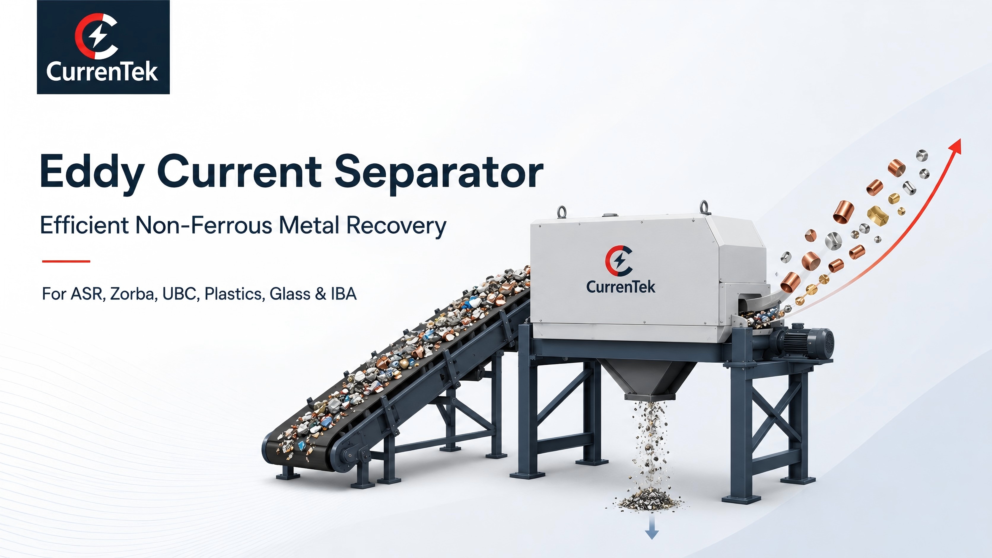 Eddy Current Separator for Recycling: How to Recover More Non-Ferrous Metals